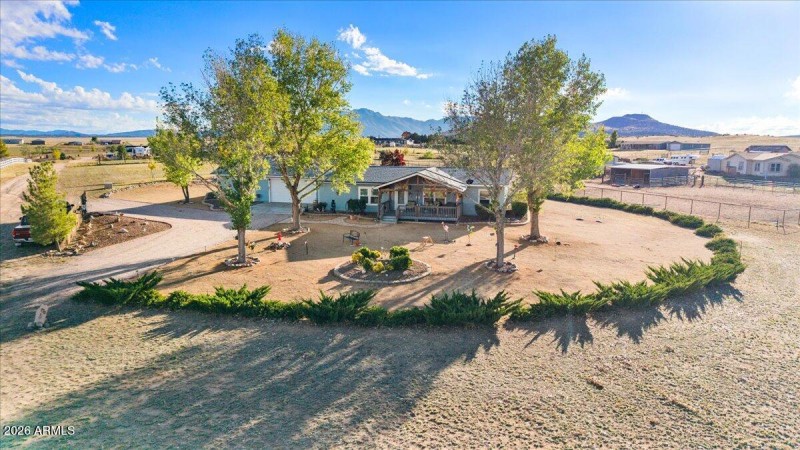 Aerial View Front - 570 S Mustang Valley