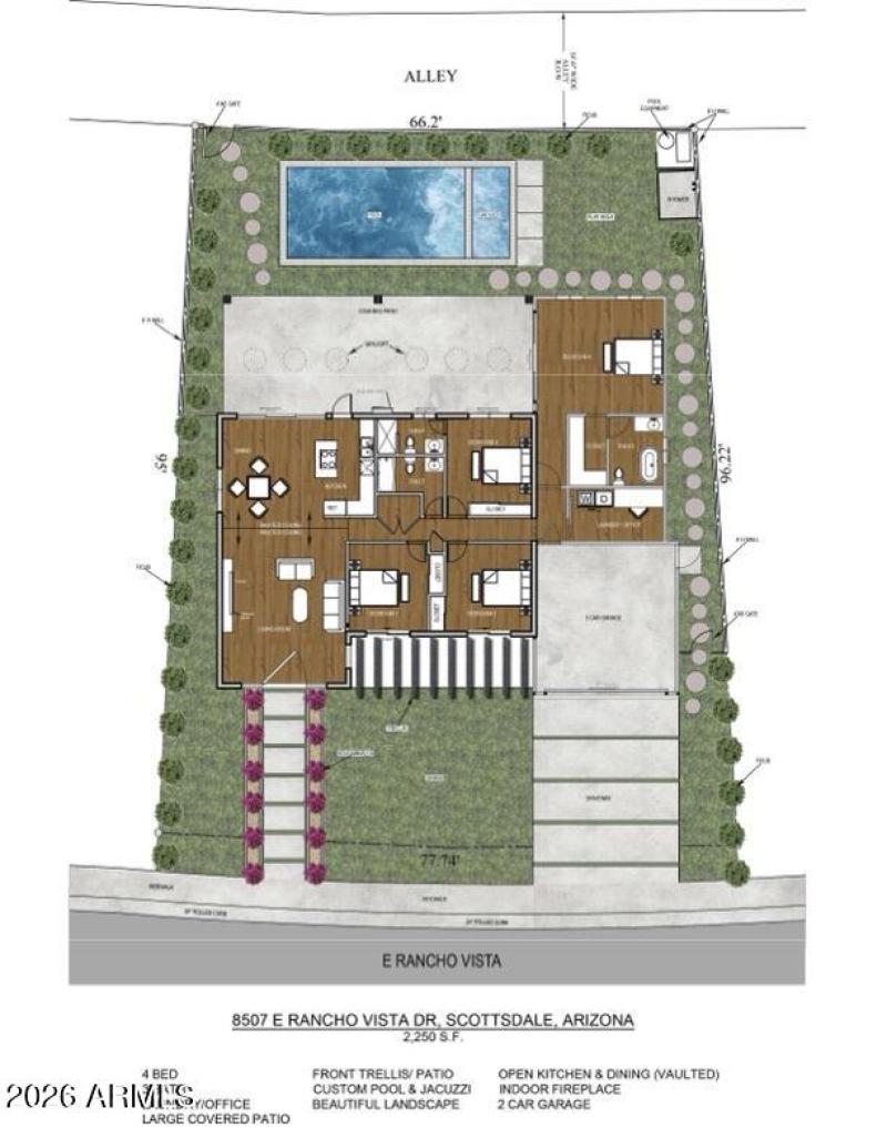 COLORED SITE PLAN