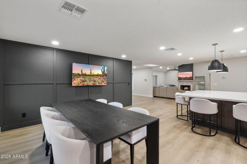 Designer Dining Area