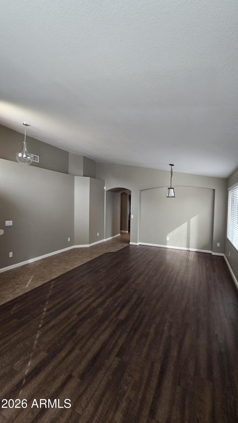 front entrance view from living room