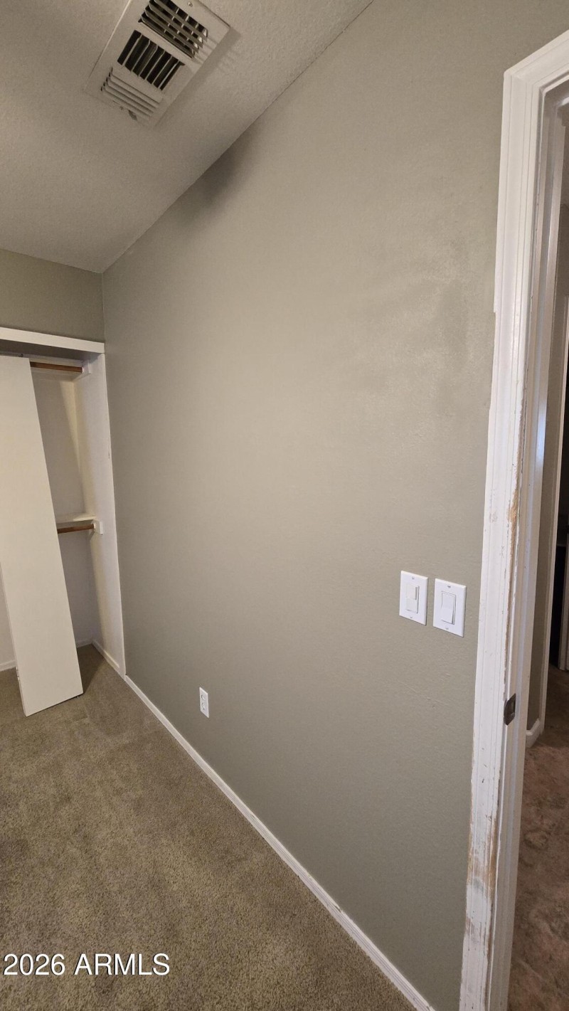 Bedroom 3 - drywall repaired