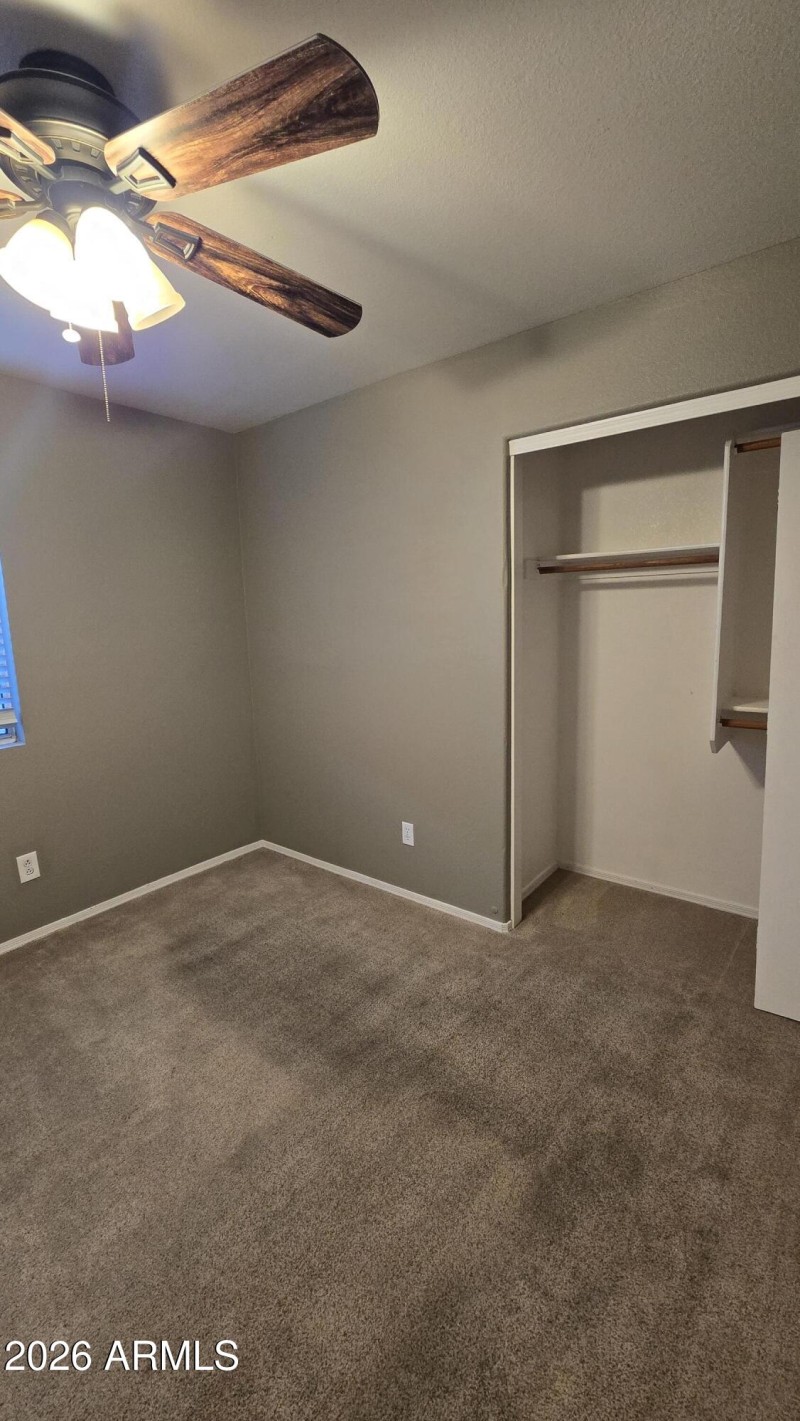 Bedroom 3 - drywall repaired