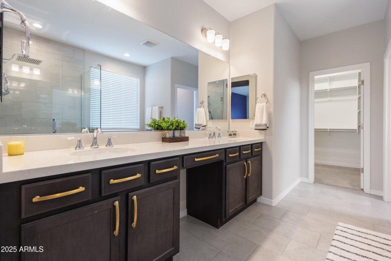 Primary Double Vanity