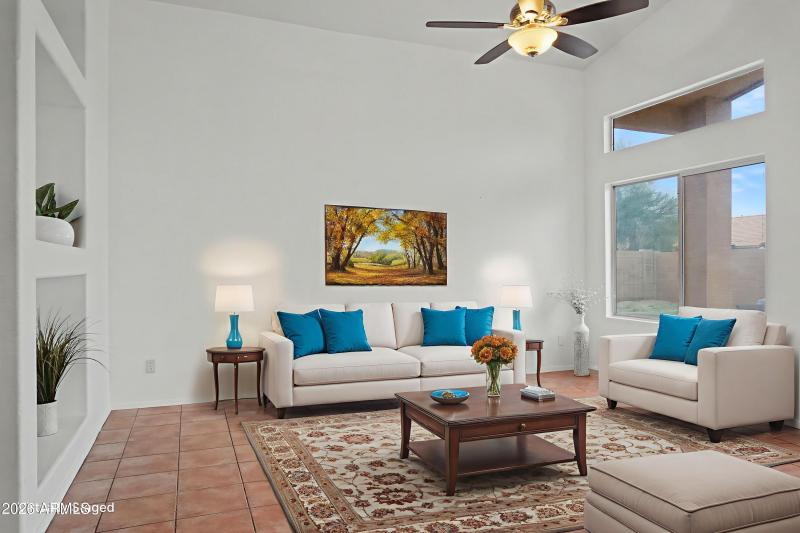 Living Room - Virtually Staged