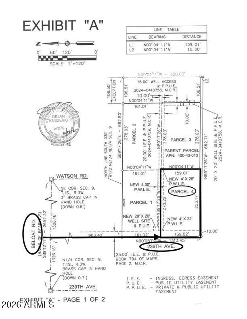 PLOT PLAN PARCEL 4