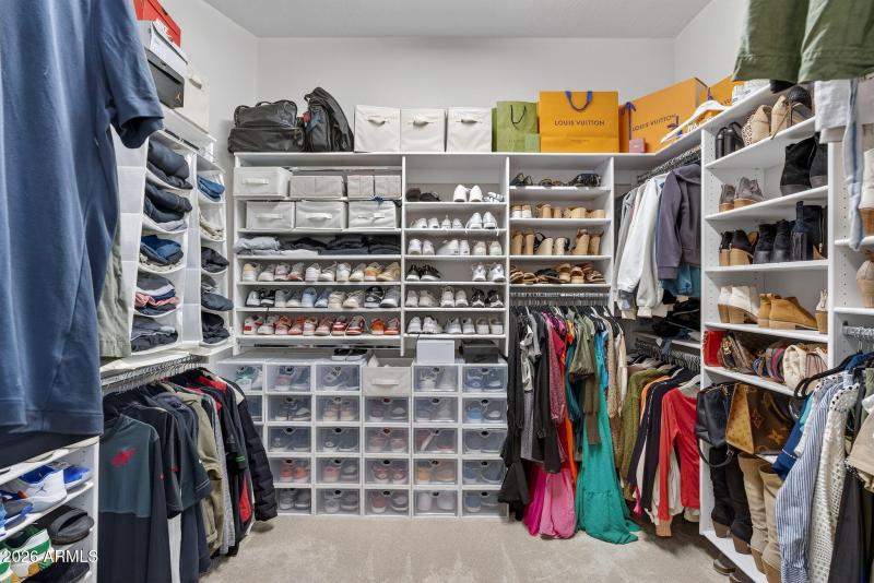 Large Primary closet