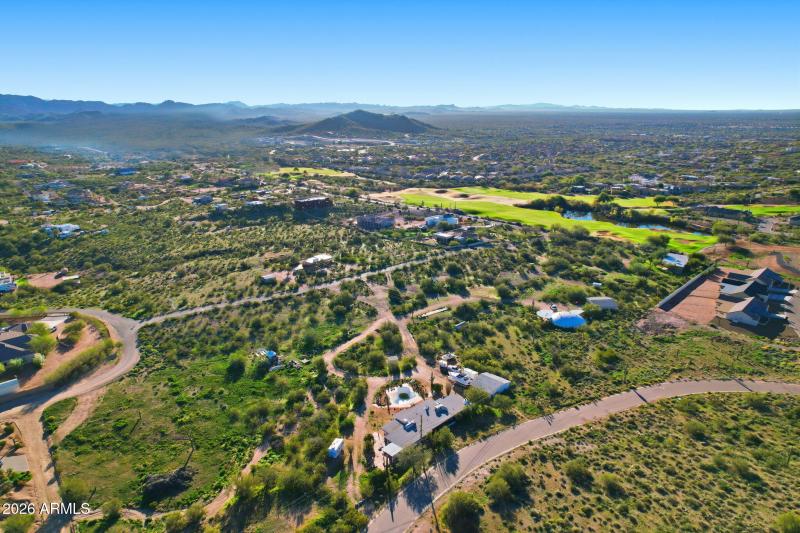 Drone photo, property with views