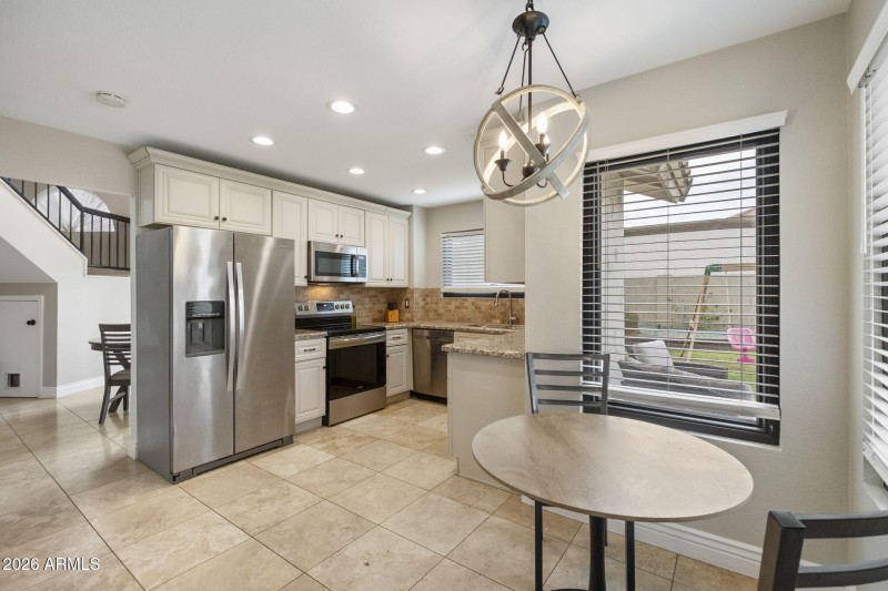 stainless steel appliances