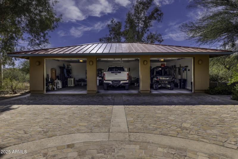 Garage adjacent Home