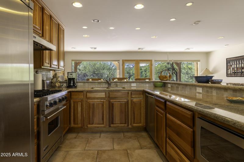 Custom Cherry Wood Cabinets