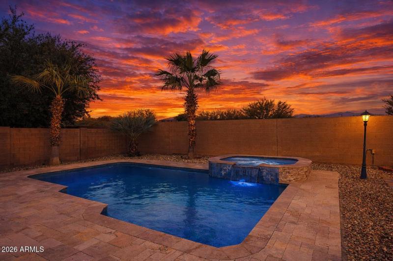 18248 w Montecito pool twilight 2