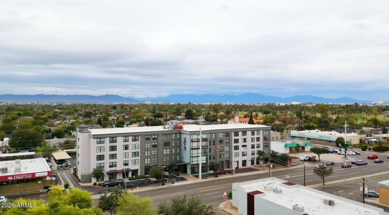 Aerial shot of building 2