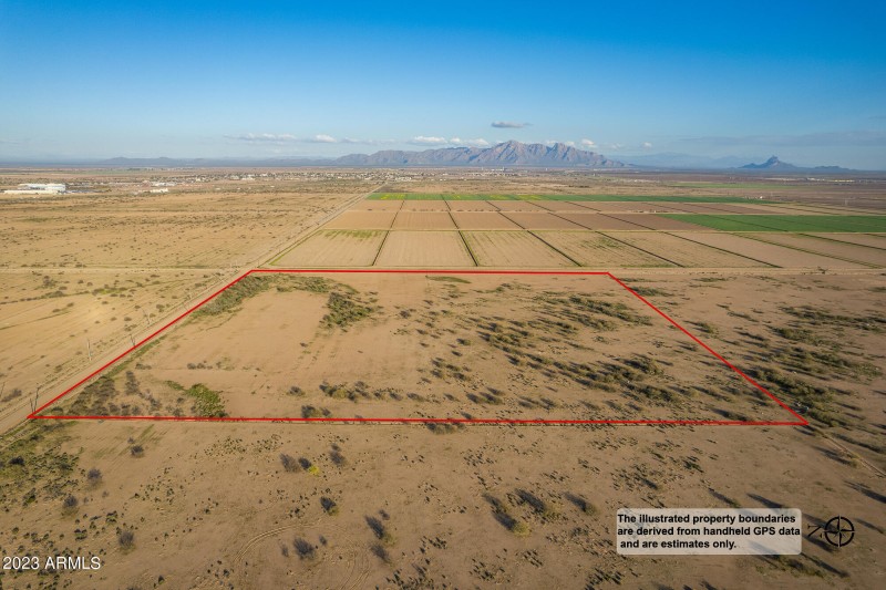Aerial View Facing East