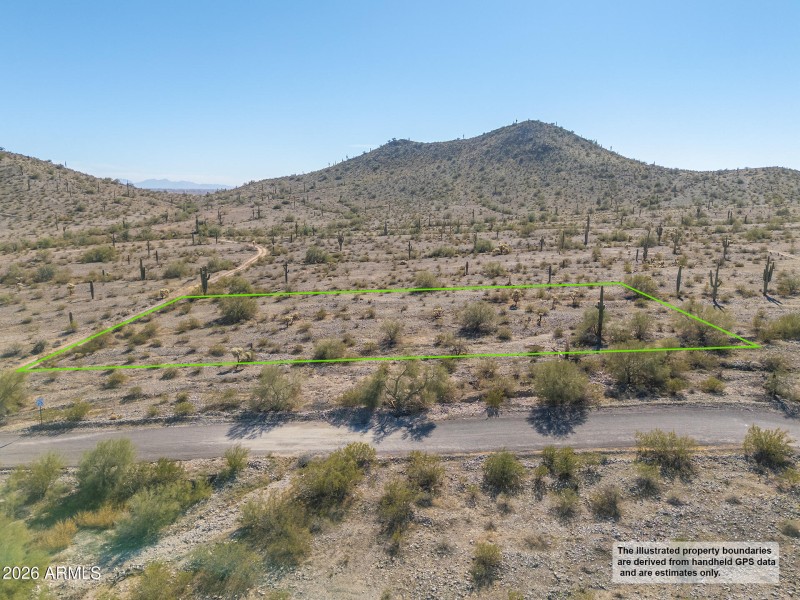 12011 W Mountain Shadows UAS - UAS View