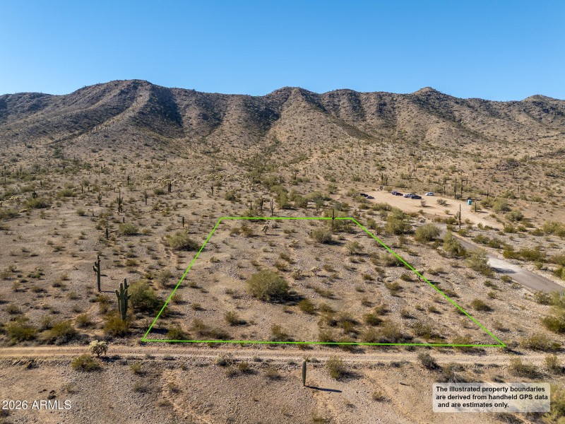 12011 W Mountain Shadows UAS - UAS View