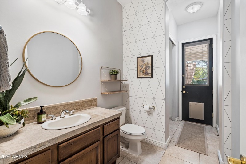 Pool Access Bathroom