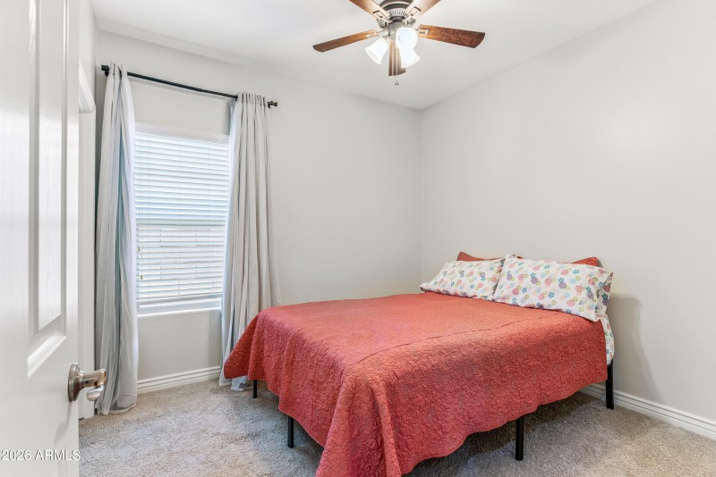 Bedroom 3 with Walk in Closet