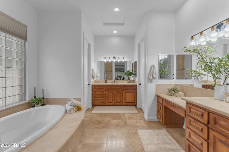 Spacious Owner's Bathroom