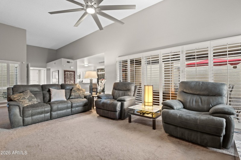 Natural Light & High Ceilings