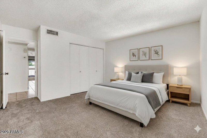 Bedroom 1 virtually staged