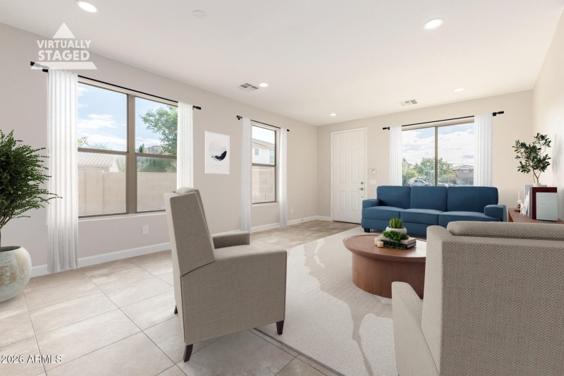 FRONT ENTRY & FORMAL LIVING ROOM