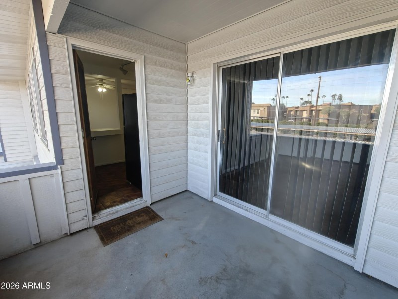 Balcony to Kitchen Access