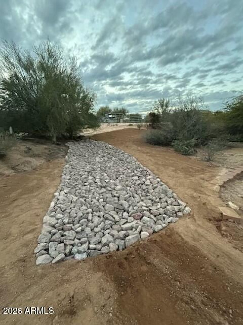 Recent Grading and Drainage