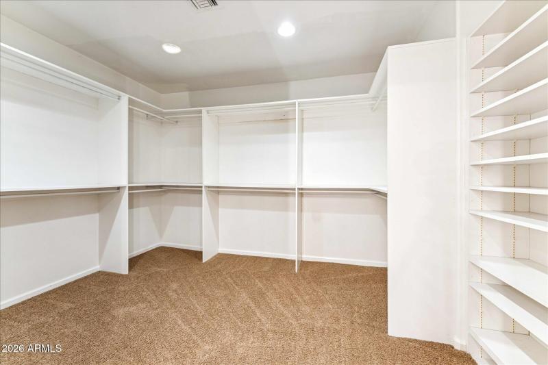 Upstairs Closet