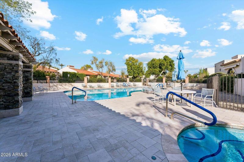 Community Pool and jacuzzi