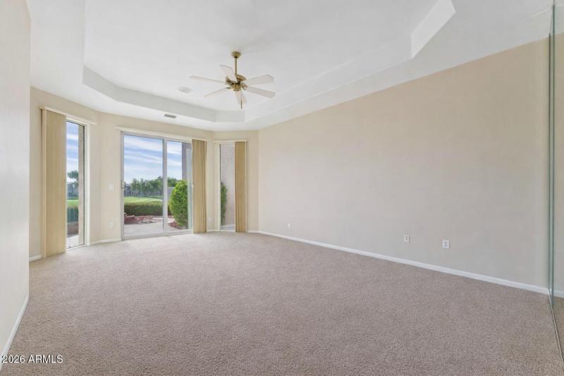 downstairs Master Bedroom