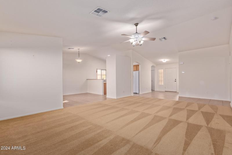 Living, Dining & Kitchen Flow