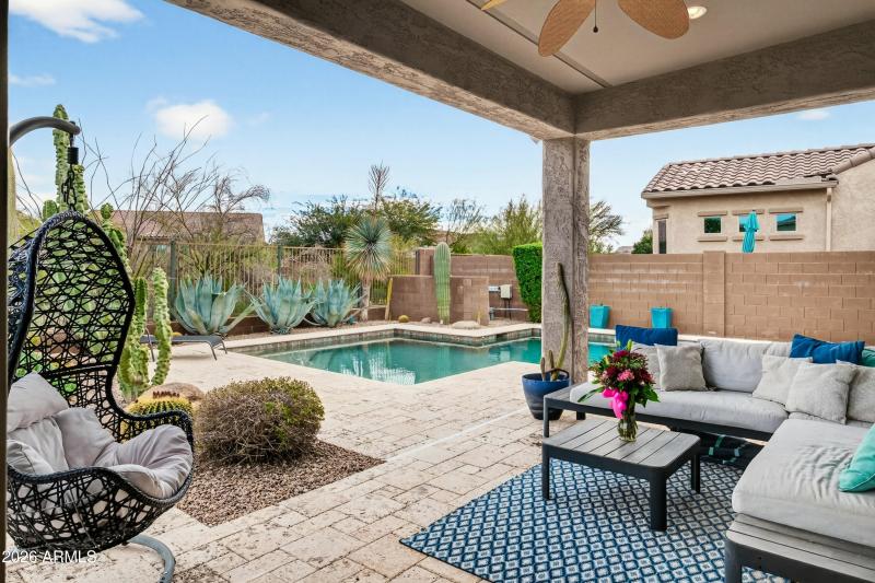 Private Pool and Back Yard