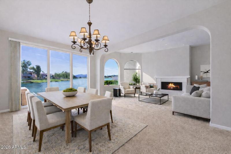 Virtual Living and Dining Room