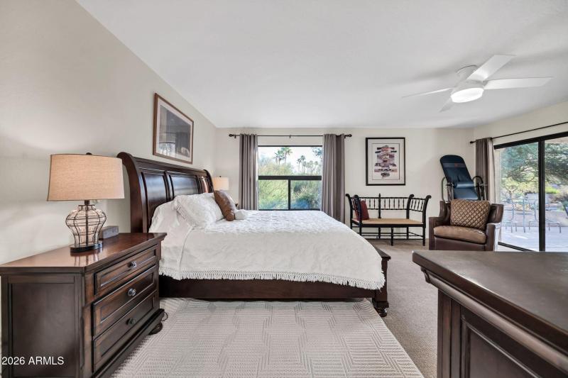 Walkout to rear patio