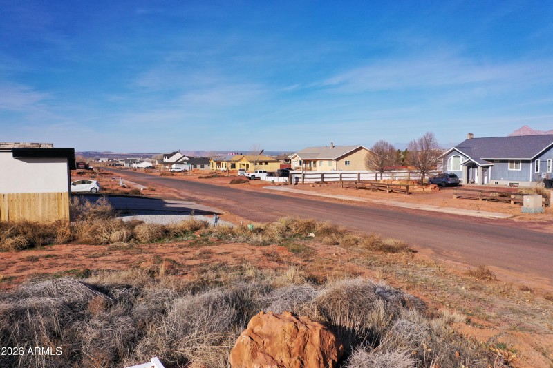 View down the street