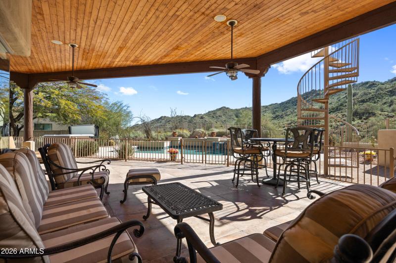 Relaxing Covered Patio