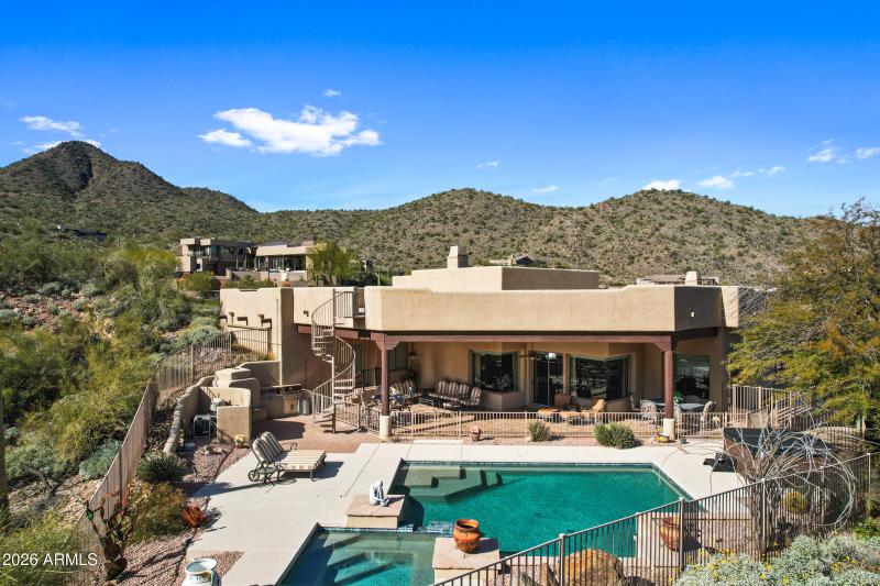 Wrapped in the hills