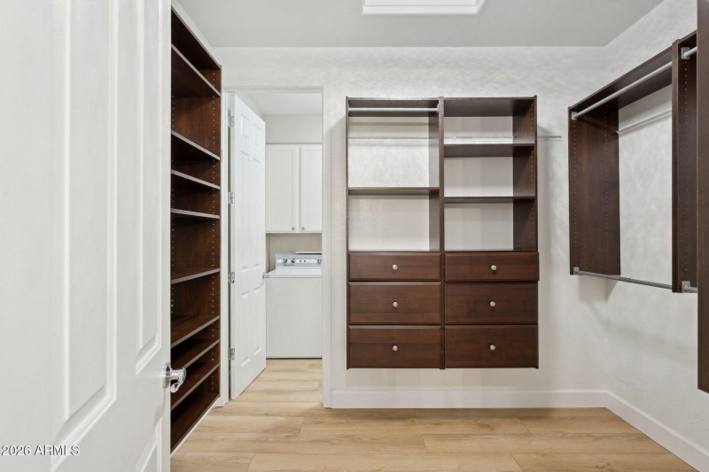 Walk in closet off main suite