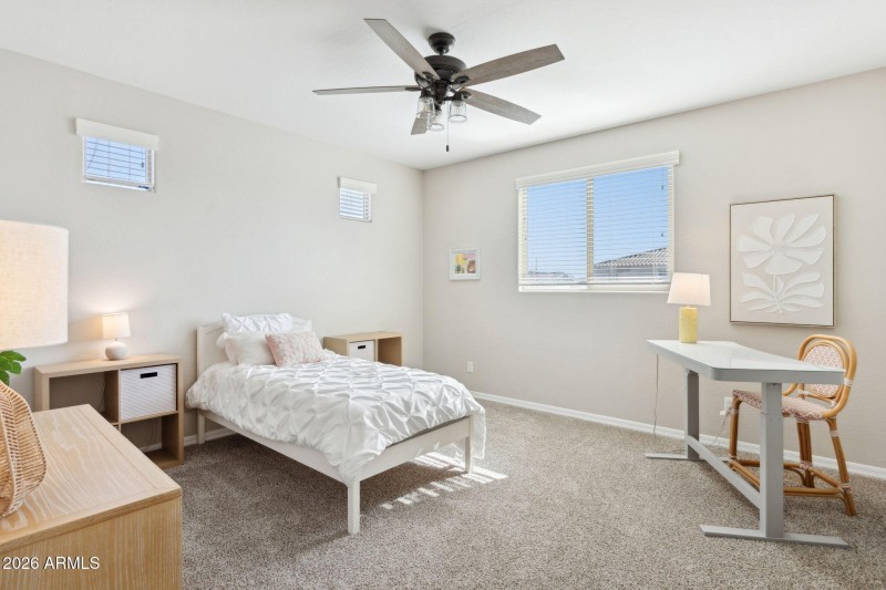 Extra large secondary rooms