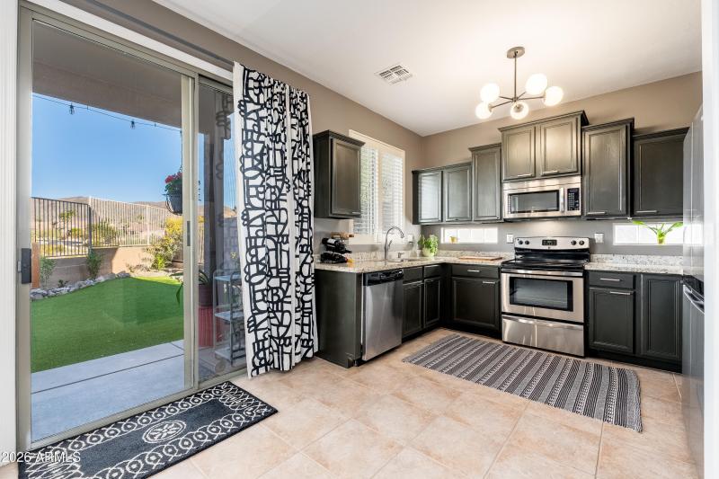 Granite Kitchen with Views