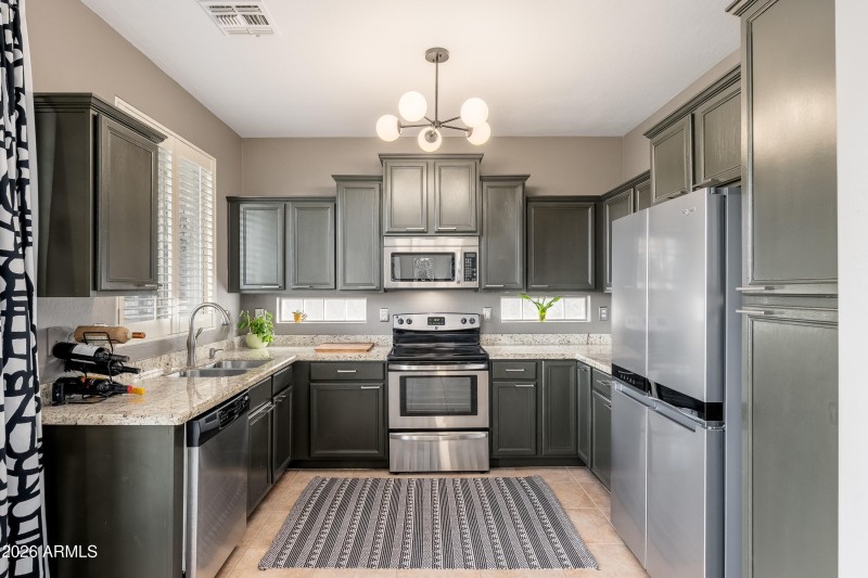 Updated Stainless Kitchen