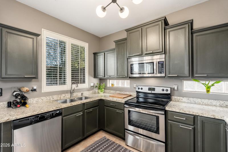 Bright Corner Kitchen