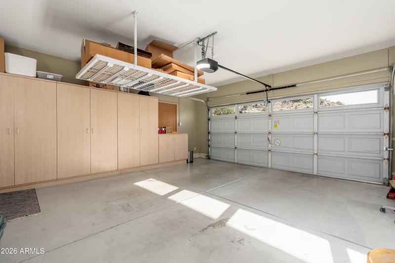 Organized 2-Car Garage