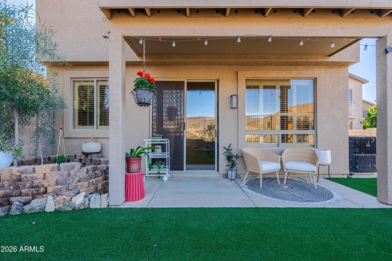Inviting Covered Patio