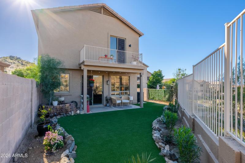 Private Foothills Backyard