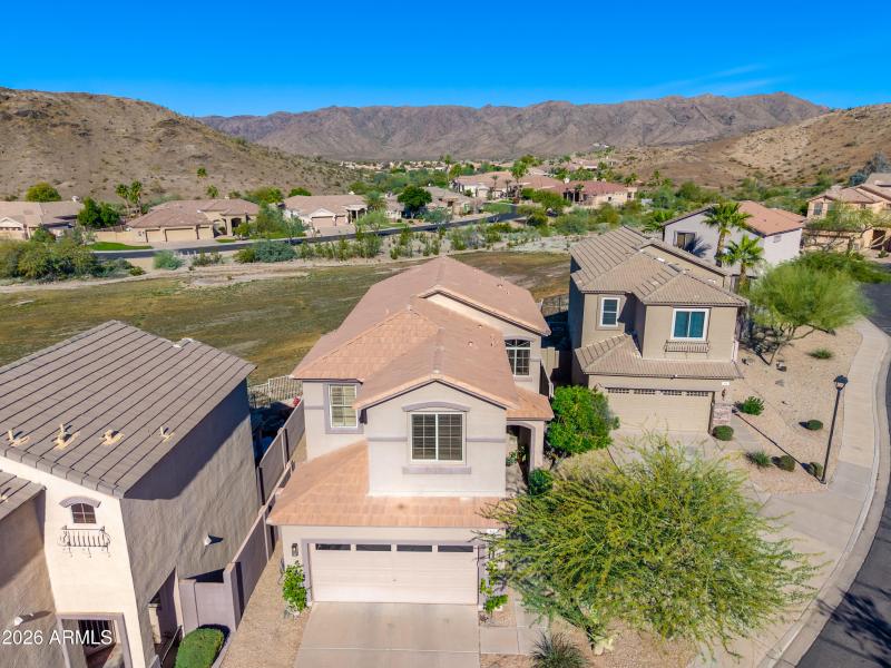 Aerial Front Exterior View