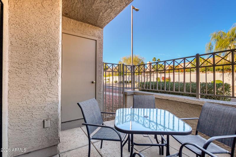 Spacious Patio