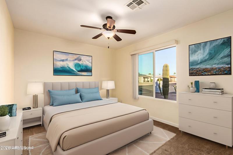 2nd Bedroom - Virtual Staging