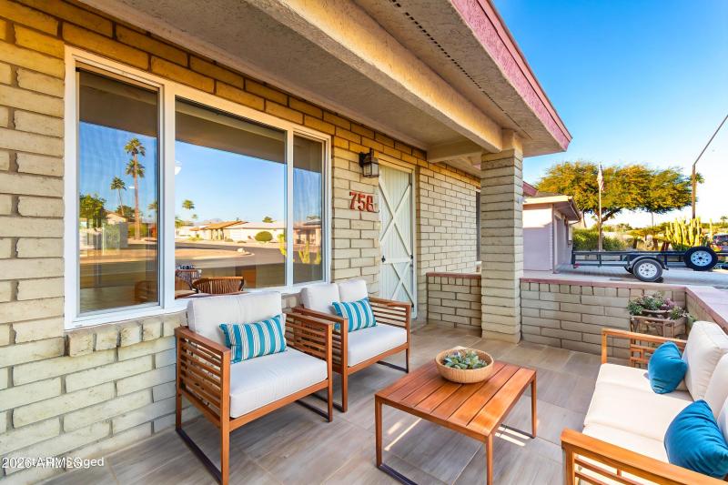 Front Patio-Virtual Staging