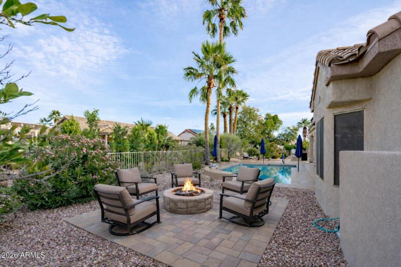 Backyard View - Digital Rendering